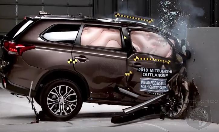 Outlander And Escape Fall Short In Latest IIHS Crash Tests